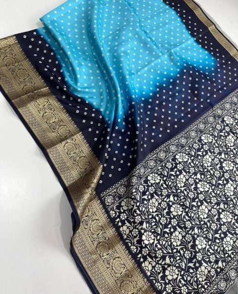Pure Dola Silk Saree With Viscose Border  Silk Sarees Wholesale