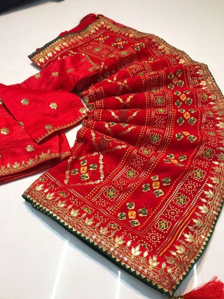 Buy Bandhej Sarees from manufacturers and wholesalers in Surat Gujarat Royal Export Best Bandhej Sarees Suppliers in Surat India