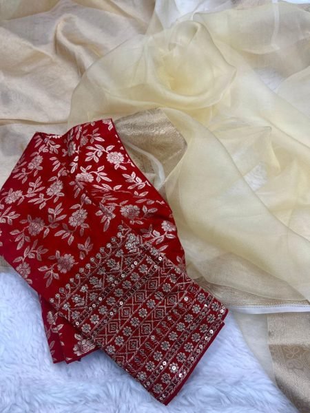 Pure Khadi Silk Saree With Beautiful Dola Silk  Silk Sarees Wholesale