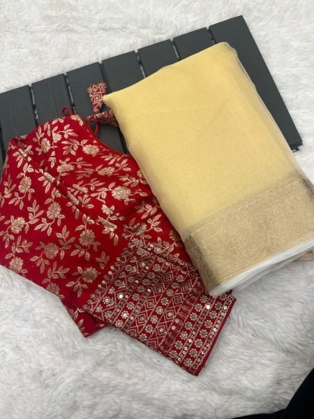 Pure Khadi Silk Saree With Beautiful Dola Silk  Silk Sarees Wholesale