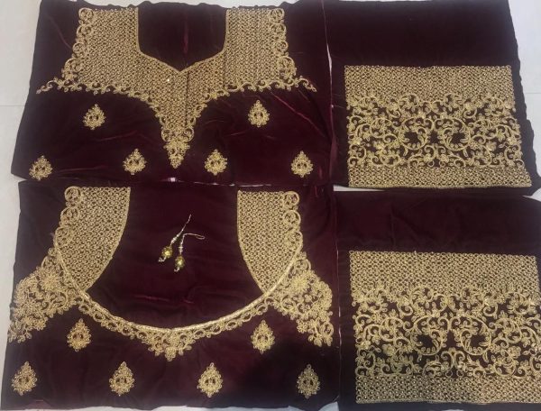 Pure Velvet With Embroidery Work Bridal Lehenga Choli Bridal Lehenga Choli