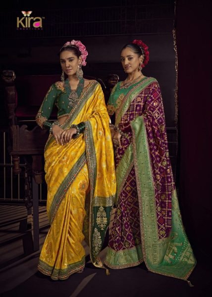 Pure Viscose Dola Fancy Lace Border Wedding Saree with Handwork Blouse Available At Low Price Designer Wedding Sarees Wholesale