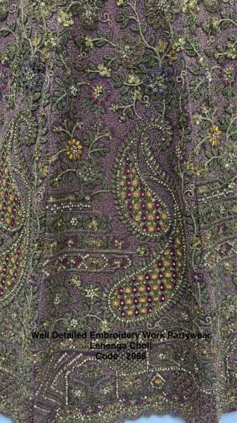 Purple Boutique Luxury Bridal Lehenga for Elite Wedding Collection Bridal Lehenga Choli