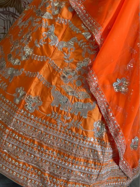 Radhika Merchant Silk Embroidered Lehenga Choli  Designer Lehenga Choli