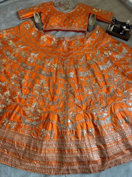 Radhika Merchant Silk Embroidered Lehenga Choli  Designer Lehenga Choli