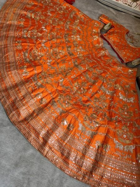 Radhika Merchant Silk Embroidered Lehenga Choli  Designer Lehenga Choli