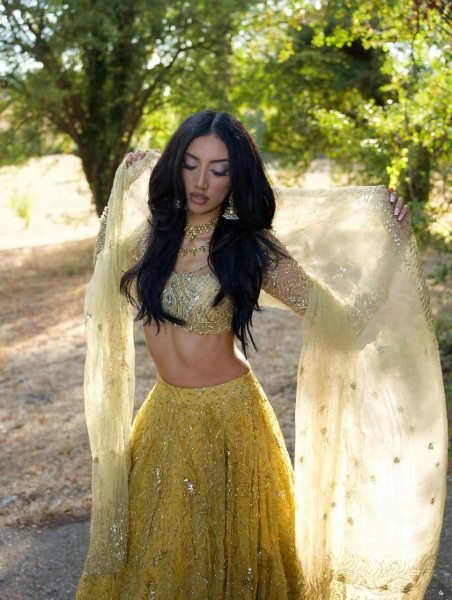 Radiant Yellow Soft Net Lehenga with Heavy Sequin Embroidery and Can Can For Party Designer Lehenga Choli
