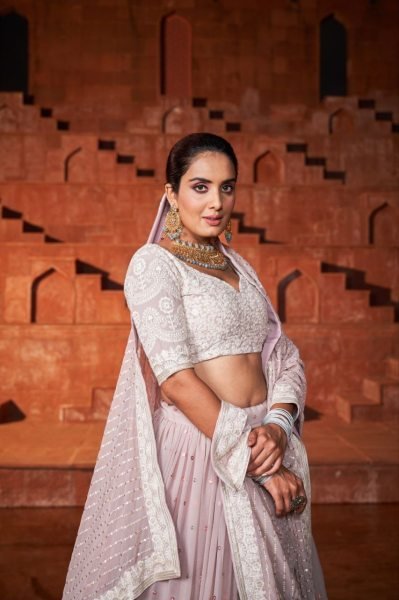 Rajwadi Georgette Sequence With Embroidery Work Lehenga Choli Designer Lehenga Choli