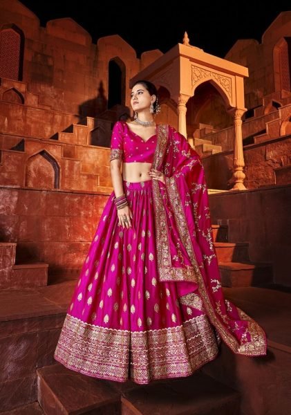 Rajwadi Georgette Sequence With Embroidery Work Lehenga Choli Designer Lehenga Choli
