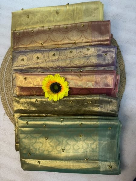 Rama Color Manekchowk Design Patola Banarasi Silk Saree with Ghungroo Work Banarasi Saree Wholesale