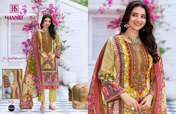 Rangi Sangi Mannat Exclusive Pakistani Cotton Wholesale Readymade Suit Catalog Full Set Salwar Kameez