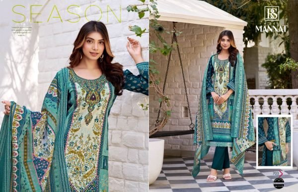 Rangi Sangi Mannat Exclusive Pakistani Cotton Wholesale Readymade Suit Catalog Full Set Salwar Kameez