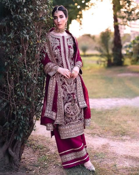 Rani Pink Heavy Georgette Suit Set Ready to Wear Celebration Outfit Ready To Wear Collection