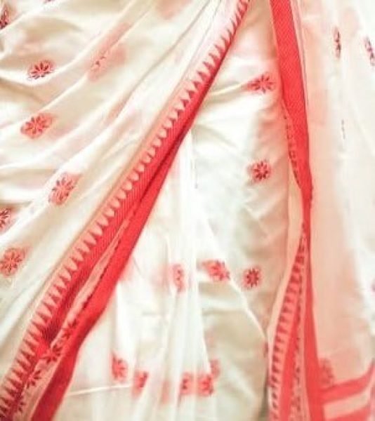 Rare White Soft Cotton Saree with Comfortable Lightweight Fabric and Designer Blouse Printed Cotton Sarees Wholesale