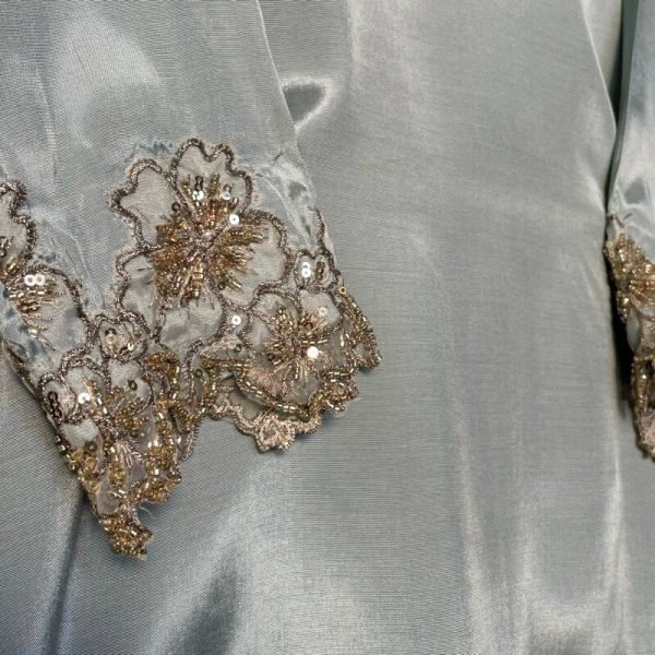 Ready to Wear Designer Farshi Palazzo Suit Heavy Crepe Silk with Hand Beads, Sequin & Zari Premium Party Wear from Surat Exporter Ready To Wear Collection