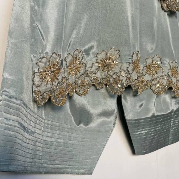 Ready to Wear Designer Farshi Palazzo Suit Heavy Crepe Silk with Hand Beads, Sequin & Zari Premium Party Wear from Surat Exporter Ready To Wear Collection