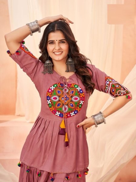 Ready To Wear Gamthi Work Skirt Top  Ready To Wear Collection