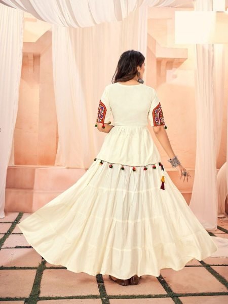 Ready To Wear Gamthi Work Skirt Top  Ready To Wear Collection