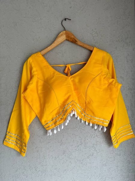 Ready to Wear Navratri Blouse Rayon Cotton , Multi Color Options Blouse Collection