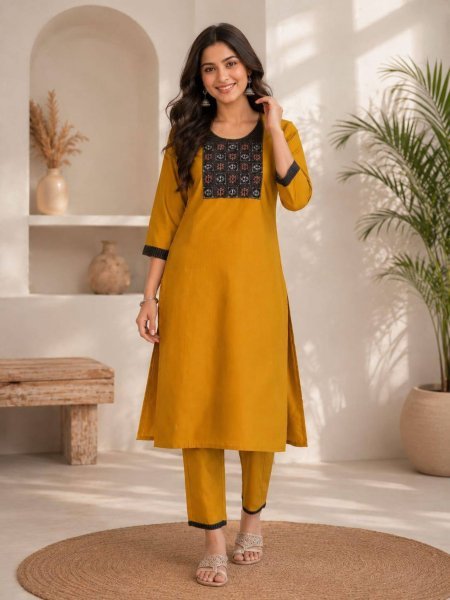 Ready-to-Wear Salab Cotton Kurti Plazo Set for Resellers and Retailers  Kurtis