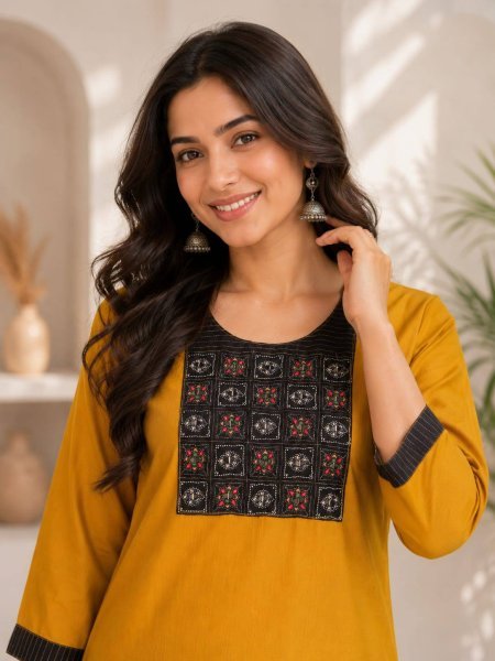 Ready-to-Wear Salab Cotton Kurti Plazo Set for Resellers and Retailers  Printed Kurtis