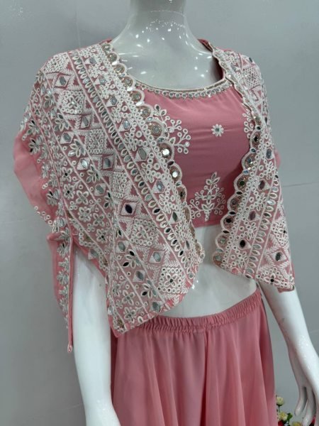readymade ethnic koti suit set mirror work palazzo outfit online Ready To Wear Collection