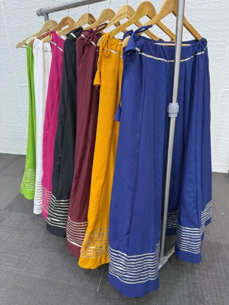 Refined Yellow Rayon Cotton Lehenga Collection with Boutique Quality For Garba Night Navratri Lehnega Choli