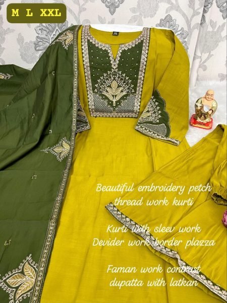 Regal Green Festive Kurti Set with Sequins Work for Traditional Functions  Straight Cut Long Kurtis