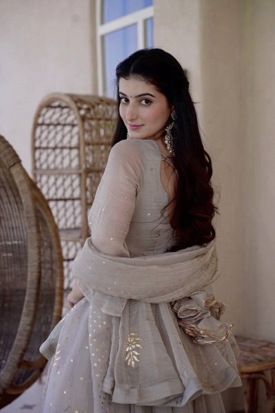 Regal Grey Tabby Silk Palazzo Suit with Foil Work Dupatta For Party Wear Ready To Wear Collection