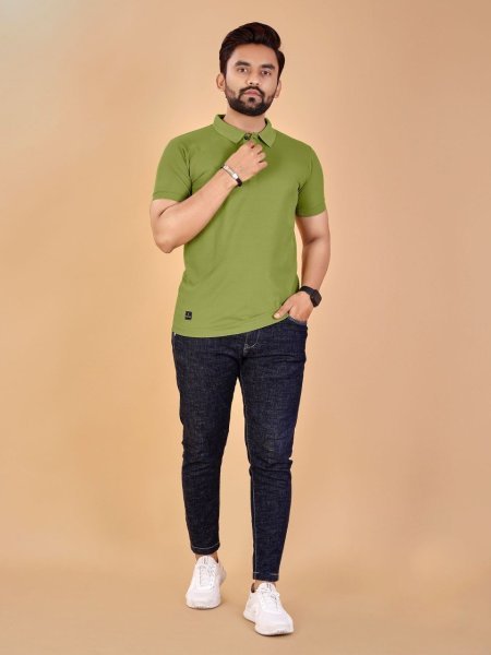 Regular Wear Mens Lycra T shirt Mens Short Kurta