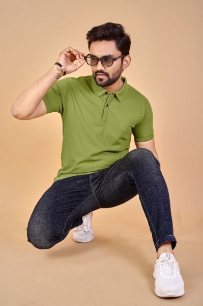 Regular Wear Mens Lycra T shirt Mens Short Kurta