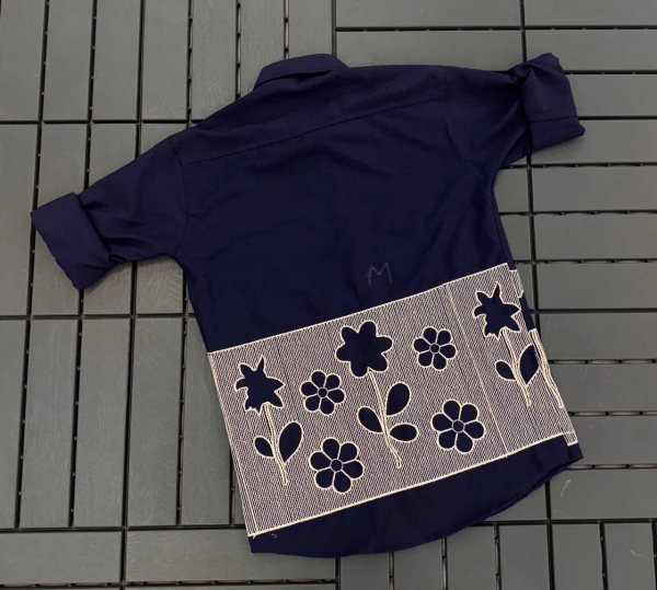 Royal Blue Comfortable Cotton Shirt for Summer Wear Men Mens Shirt