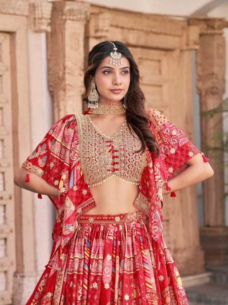 Stunning Chinnon Silk Lehenga with Heavy Zari Work Grand Wedding Bridal Look  Designer Lehenga Choli