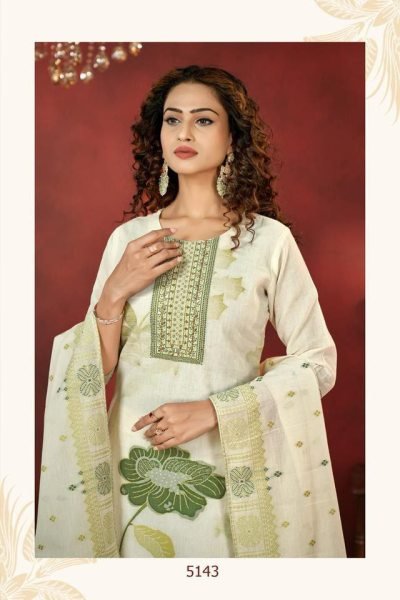 Royal Export Collection Fancy Silk Readymade 3 Piece Suit 3 Piece Kurti Set