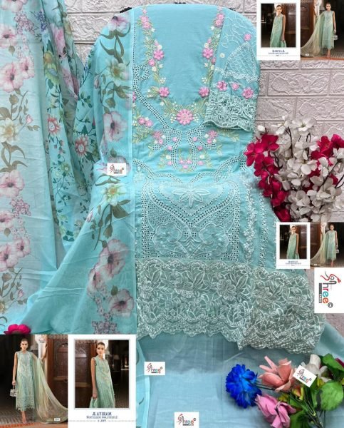 Royal Export Luxury Lawn Collection Vol 1 Cotton Dupatta Latest Pakistani Suit Collection Pakistani Suits Wholesale