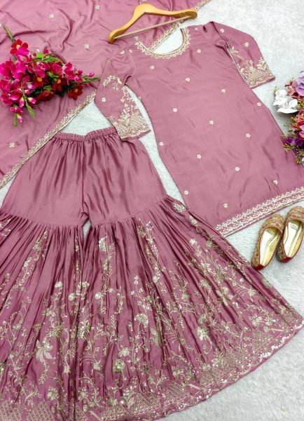 Royal Export New Designer Embroidery Work Stitched Suit manufacturing In Surat Ready To Wear Collection