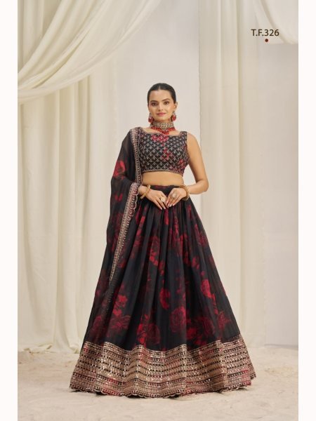 Royal Export Presenting Organza Lehenga Choli Collection  Designer Lehenga Choli