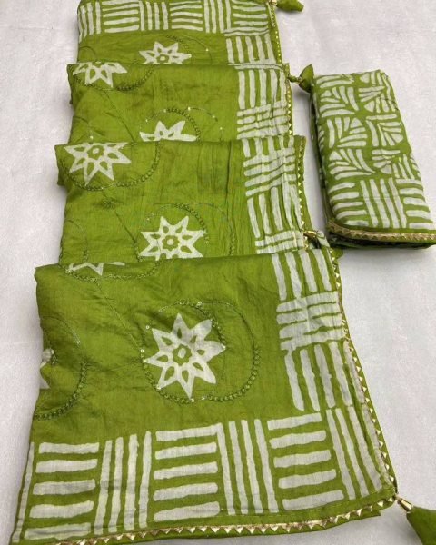 Royal Exports New Collection Cotton Batik Saree Stunning Design at Lowest Price in Surat Printed Cotton Sarees Wholesale