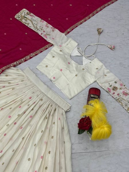 Royal Vichitra Lehenga with Embroidered Dupatta Perfect for Festive Occasions Designer Lehenga Choli