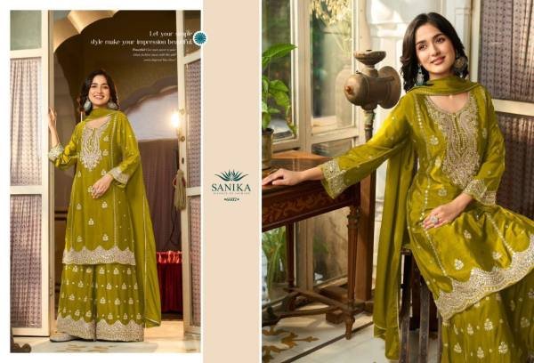 Sanika Monica Readymades Designer Sharara Dress Catalog wholesaler  Designer Plazzo Salwar Suits Wholesale