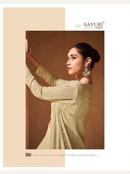 Sayuri Designer Meraki Real Georgette Western Wear Collection  Wedding Bridal Dress Wholesale