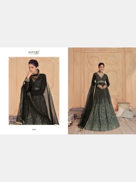 Sayuri Designer Pink Real Gerogette With  Embroidery Sequence work Gown Collection  Anarakali Gown Wholesale