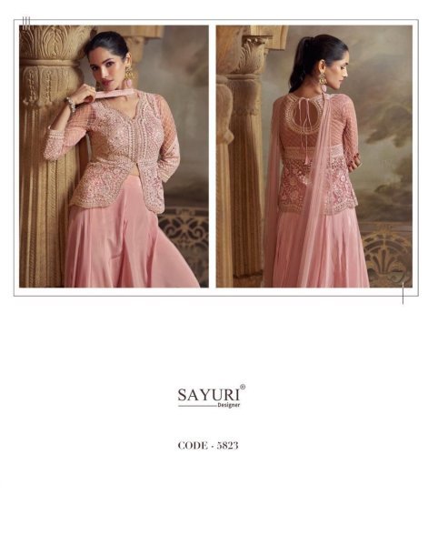 Sayuri Zeenat 5821 Fancy Designer Salwar Suit Export Quality Catalogue Full Set Salwar Kameez