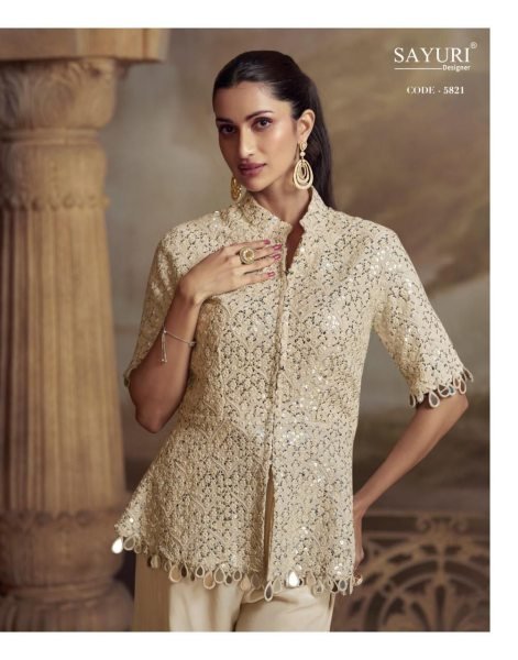 Sayuri Zeenat 5821 Fancy Designer Salwar Suit Export Quality Catalogue Full Set Salwar Kameez