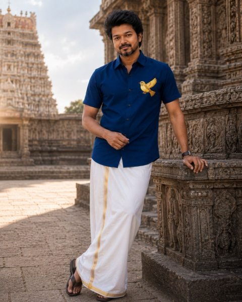 Seamless Blue Men Printed Cotton Shirt with Matching Dhoti at Wholesale Rate Mens Shirt