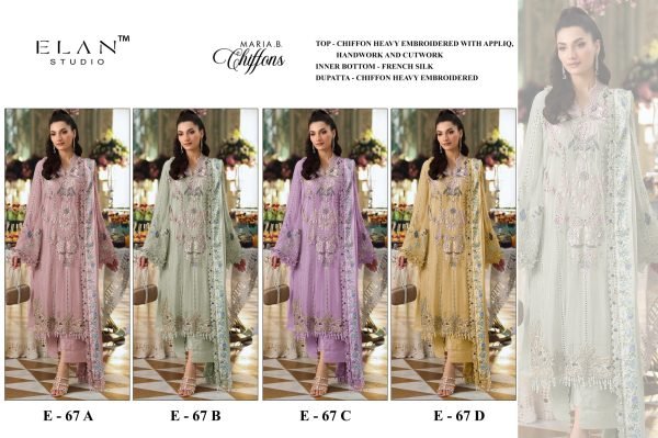Seamless Yellow Wedding Wear Chiffon Suit with Heavy Embroidery and Cutwork at Wholesale Rate Pakistani Suits Wholesale