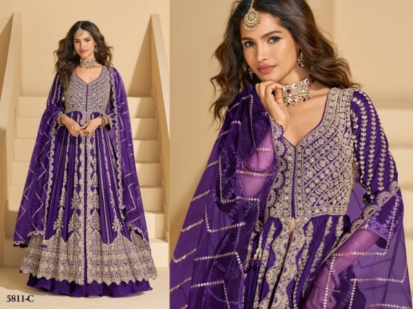 Semi Stitched Premium Collection Anarkali In Wholesale Price Anarakali Gown Wholesale