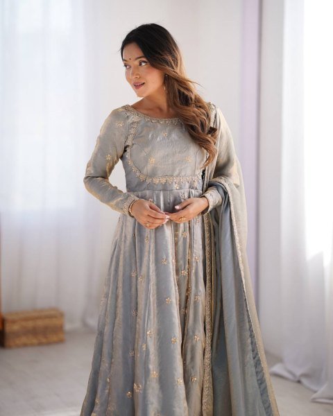 Shop Designer Indian Gown Sets Coding   Sequin Work Best Offer Anarkali Kurtis 