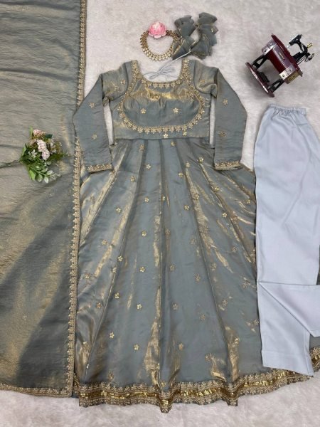 Shop Designer Indian Gown Sets Coding   Sequin Work Best Offer Anarkali Kurtis 
