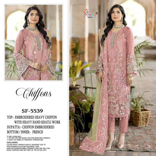 Shree Fab Hit Design No SF 5539 Khatli Embroidery Suit Set for Women Wear at Manufacturer Rate Churidar Salwar Suits Wholesale